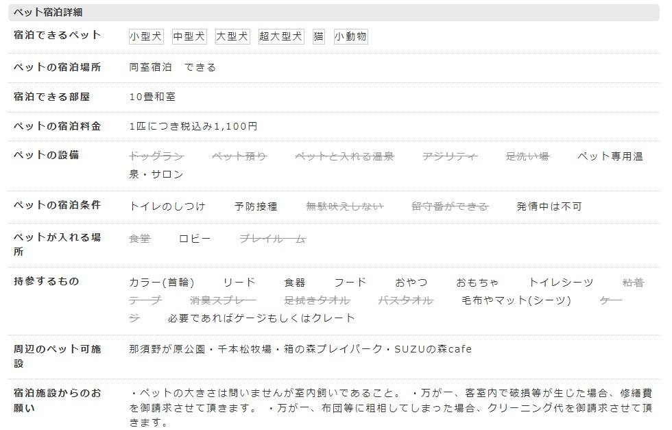 ペットと楽しむ温泉旅館 福久寿苑
