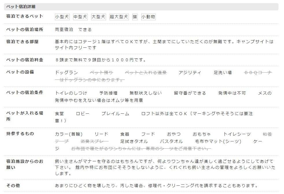 犬と泊まれる貸別荘　ミリーズラブ