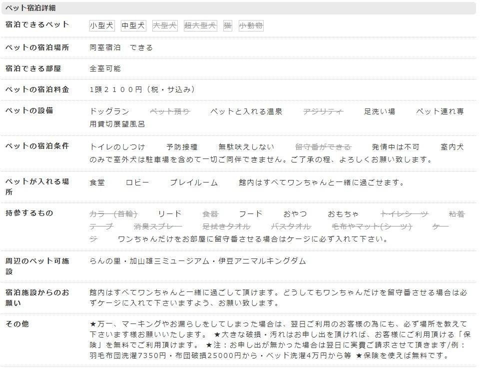 愛犬とどこでも一緒　星空の客室露天風呂の宿　仔犬のワルツ